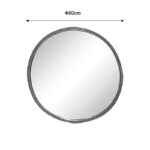 Καθρέπτης Mazforn Inart χρυσό μέταλλο 80x2.5x80εκ-PK295-000004 - Image 2