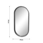 Καθρέπτης Olympon Inart χρυσό μέταλλο 49x5x99εκ-PK295-000005 - Image 2