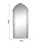 Καθρέπτης Klorens Inart χρυσό  μέταλλο 60x3x138εκ-PK295-000014 - Image 2