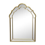 Καθρέπτης Xoton Inart χρυσό μέταλλο 60x3x90εκ-PK295-000016