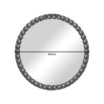 Καθρέπτης Mebel Inart λευκό pp Φ60x3.5εκ-PK298-000008 - Image 2