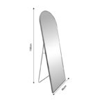 Καθρέπτης Lorens Inart χρυσό αλουμίνιο 46x2.5x150εκ-PK298-000025 - Image 2