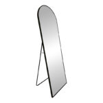 Καθρέπτης Lorens Inart μαύρο αλουμίνιο 46x2.5x150εκ-PK298-000026