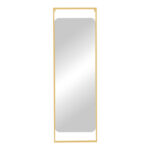 Καθρέπτης Piza Inart χρυσό μέταλλο 45x2x140εκ-PK298-000030