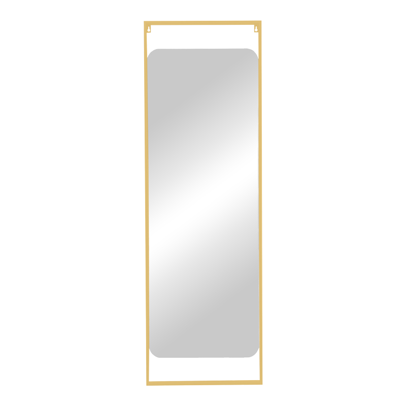 298-000030 Καθρέπτης Piza Inart χρυσό μέταλλο 45x2x140εκ-PK298-000030 - Image 1