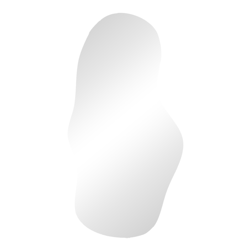 298-000032 Καθρέπτης Polen Inart γυαλί 50x1x85εκ-PK298-000032 - Image 1