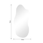 Καθρέπτης Fendo Inart 37x1x78εκ-PK298-000033 - Image 2
