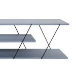 Έπιπλο τηλεόρασης Tars   γκρι-μαύρο 120x30x33εκ-PK304-000004 - Image 3