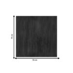Επιφάνεια τραπεζιού Jedre   τ.Werzalit καρυδί 70x70εκ-PK310-000015 - Image 2