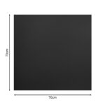 Επιφάνεια τραπεζιού Sensie   τ.Werzalit ανθρακί 70x70εκ-PK310-000020 - Image 2