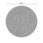 Επιφάνεια τραπεζιού Mordo   τ.Werzalit oak Φ60εκ-PK310-000021 - Image 2