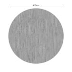 Επιφάνεια τραπεζιού Mordo   τ.Werzalit oak Φ70εκ-PK310-000022 - Image 2