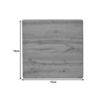 Επιφάνεια τραπεζιού Wimeja   τ.Werzalit σε oak απόχρωση 70x70εκ-PK310-000033 - Image 3