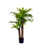 Διακοσμητικό φυτό  Dracaena σε γλάστρα Inart πράσινο pp Υ110εκ-PK316-000008
