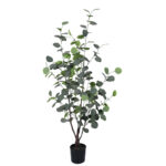 Διακοσμητικό φυτό Eucalyptus σε γλάστρα Inart πράσινο pp Υ120εκ-PK316-000014