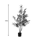 Διακοσμητικό φυτό Olive tree σε γλάστρα Inart πράσινο pp Υ120εκ-PK316-000016 - Image 4