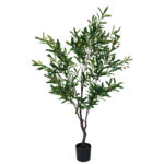 Διακοσμητικό φυτό Olive tree I σε γλάστρα Inart πράσινο pp Υ150εκ-PK316-000017