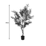 Διακοσμητικό φυτό Olive tree I σε γλάστρα Inart πράσινο pp Υ150εκ-PK316-000017 - Image 4