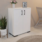 Ντουλάπι Yven   λευκό μελαμίνης 65x32x83εκ-PK321-000059 - Image 2
