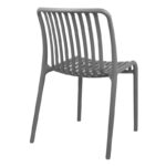 Καρέκλα Zoi   pp σε ανθρακί απόχρωση 42x58x79εκ-PK326-000002 - Image 2