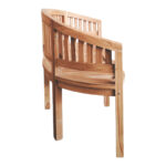 Παγκάκι τριθέσιο Coren   φυσικό teak ξύλο 150x61x87εκ-PK335-000007 - Image 3