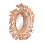 Καθρέπτης Tolle Inart abaca σε φυσικό χρώμα 65x85x17εκ-PK339-000033