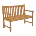 Παγκάκι Nat   teak ξύλο σε φυσική απόχρωση 120x57x96εκ-PK340-000018