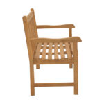 Παγκάκι Nat   teak ξύλο σε φυσική απόχρωση 120x57x96εκ-PK340-000018 - Image 3