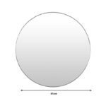 Καθρέπτης Rod Inart σε χρυσή απόχρωση Φ61x0.9εκ-PK349-000002 - Image 2