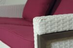 Καθιστικό Σέτ Rattan 4 Τεμαχίων Με Ανοξείδωτο Σκελετό-L3570 - Image 2