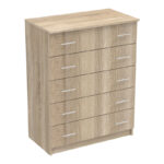 Συρταριέρα Kofre   σε sonoma απόχρωση 80x45x104εκ-PK361-000044