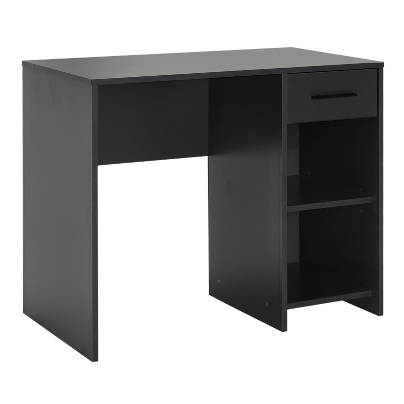 GP009-0235-0 Γραφείο εργασίας Concept Megapap από μελαμίνη σε χρώμα ανθρακί 90x52x75εκ. - GP009-0235 - Image 1