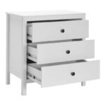 Συρταριέρα French Megapap χρώμα λευκό 73x47x81εκ. - GP009-0257,1 - Image 2