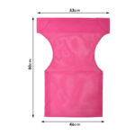 Διάτρητο πανί επαγγελματικό για πολυθρόνα σκηνοθέτη χρώματος φούξια Megapap - GP011-0002 - Image 3