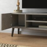 Έπιπλο τηλεόρασης Etna Megapap χρώμα γκρι ρετρό 120x30x40εκ. - GP022-0006,4 - Image 2