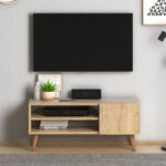 Έπιπλο τηλεόρασης Porto Megapap από μελαμίνη χρώμα oak 90x32x42εκ. - GP022-0024,3 - Image 3