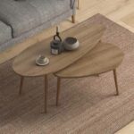 Βοηθητικά τραπεζάκια Elips Megapap από μελαμίνη χρώμα pine oak 116x46x46εκ. - GP022-0039,3 - Image 2