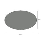 Καθρέφτης τοίχου Vista Megapap χρώμα λευκό 90x50x2,2εκ. - GP028-0006 - Image 3