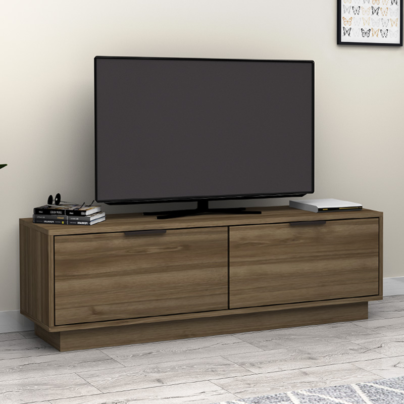 GP028-01033-0 Έπιπλο τηλεόρασης Lisa Megapap χρώμα καρυδί 140x35x43cm. - GP028-0103,3 - Image 1