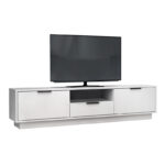 Έπιπλο τηλεόρασης Mensa Megapap χρώμα λευκό 180x35x43cm. - GP028-0104,1 - Image 3