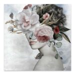 Πίνακας σε καμβά "Hidden Face" Megapap ψηφιακής εκτύπωσης 60x60x3 εκ. - GP033-0013
