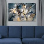 Πίνακας σε καμβά "Abstract Dream" Megapap ψηφιακής εκτύπωσης 100x70x3εκ. - GP033-0130 - Image 2
