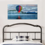 Πίνακας σε καμβά "Air Balloon" Megapap ψηφιακής εκτύπωσης 120x60x3εκ. - GP033-0137 - Image 2
