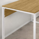 Γραφείο εργασίας Inna Megapap χρώμα sapphire oak - λευκό 110x60x75εκ. - GP037-0241,3 - Image 2