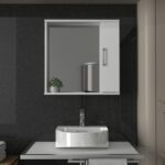 Καθρέπτης μπάνιου Deal Μegapap χρώμα λευκό 65x15,3x65εκ. - GP042-0272,1 - Image 5