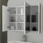 Καθρέπτης μπάνιου Base Μegapap χρώμα λευκό 90x17,1x65εκ. - GP042-0273,1 - Image 5