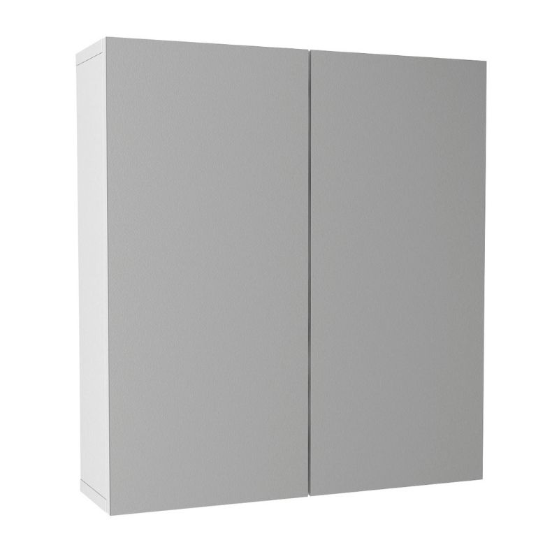 GP042-02751-0 Καθρέπτης μπάνιου Binary Μegapap χρώμα λευκό 60x17,2x65εκ. - GP042-0275,1 - Image 1