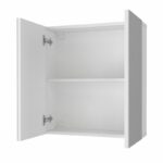 Καθρέπτης μπάνιου Binary Μegapap χρώμα λευκό 60x17,2x65εκ. - GP042-0275,1 - Image 2