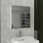 Καθρέπτης μπάνιου Binary Μegapap χρώμα λευκό 60x17,2x65εκ. - GP042-0275,1 - Image 3