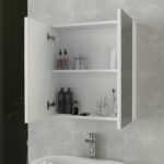 Καθρέπτης μπάνιου Binary Μegapap χρώμα λευκό 60x17,2x65εκ. - GP042-0275,1 - Image 4